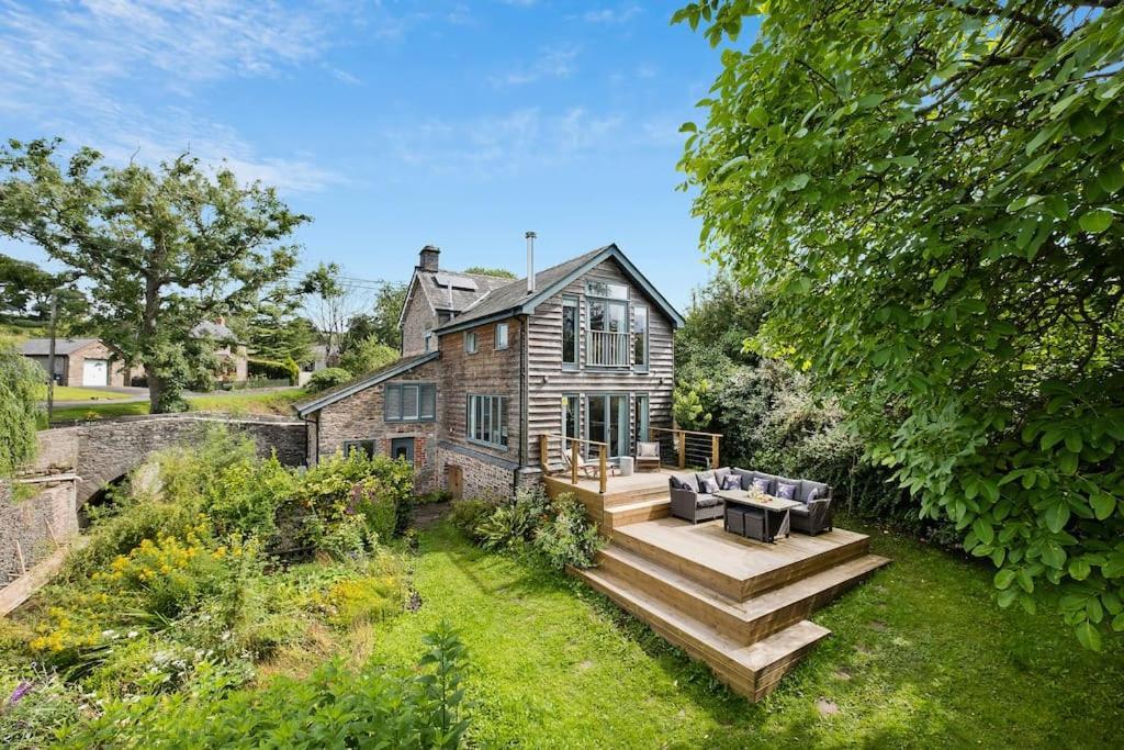 Luxury Cottage Near Hay-On-Wye Llanigon Eksteriør billede